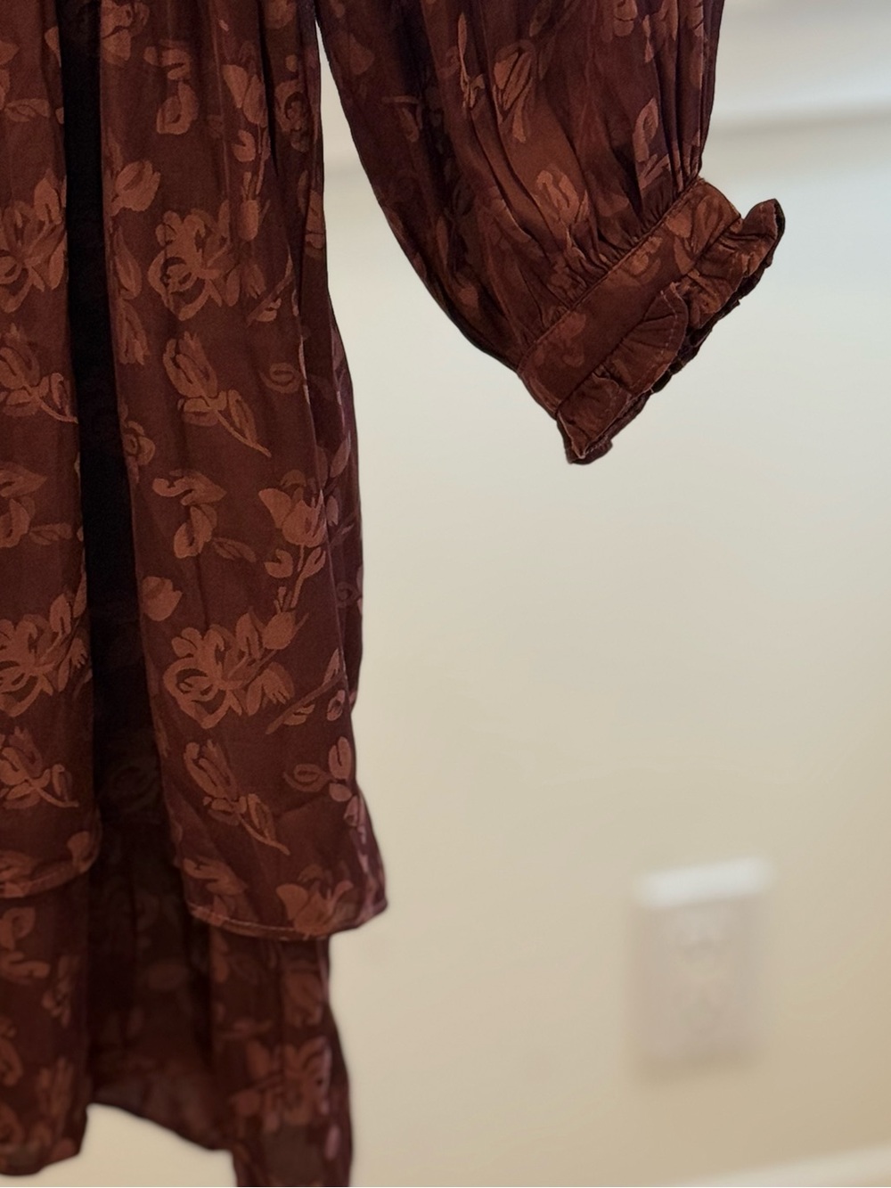 Current Air Graysen Dress - Wine - Picture 4 of 5